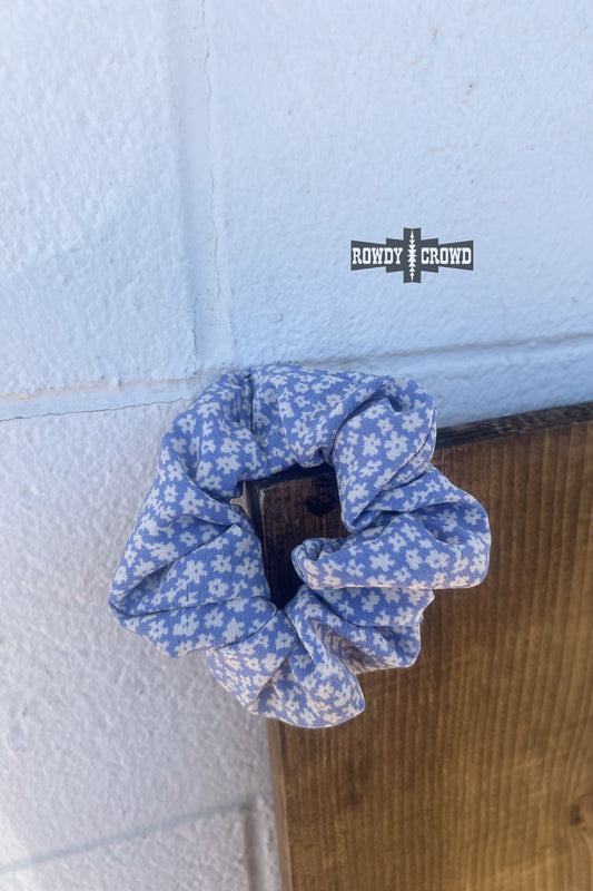 Cowgirl Flowers Scrunchie