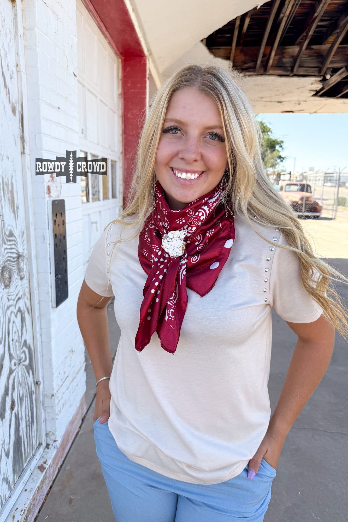 Paisley Dot Wild Rags