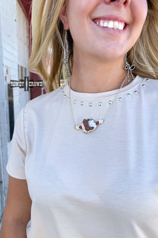 Starry Boot Necklaces