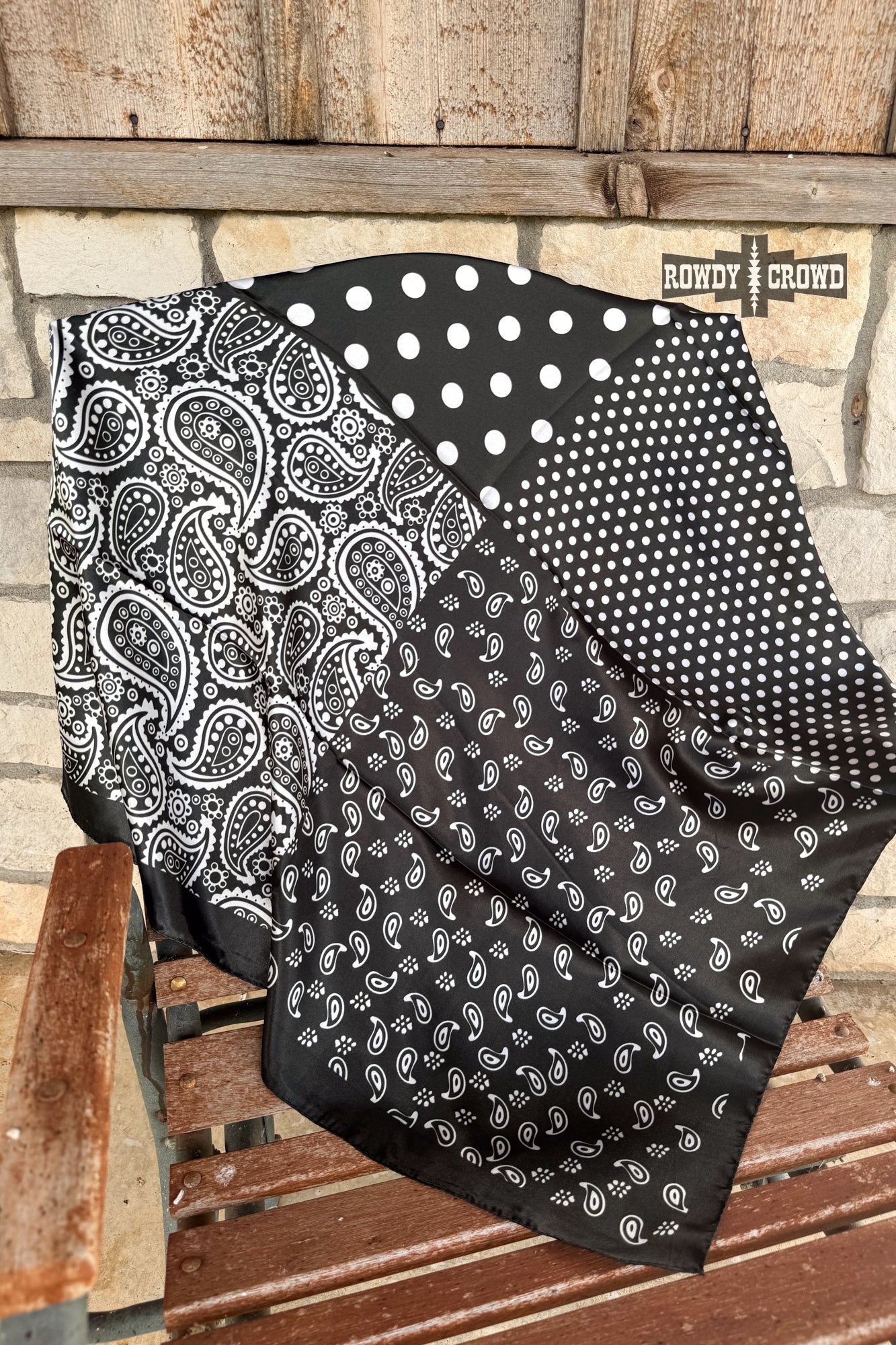 Paisley Dot Wild Rags