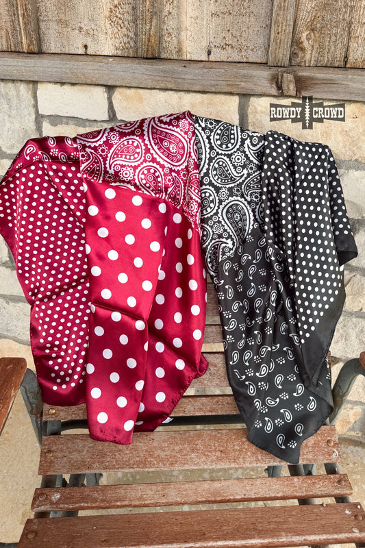 Paisley Dot Wild Rags