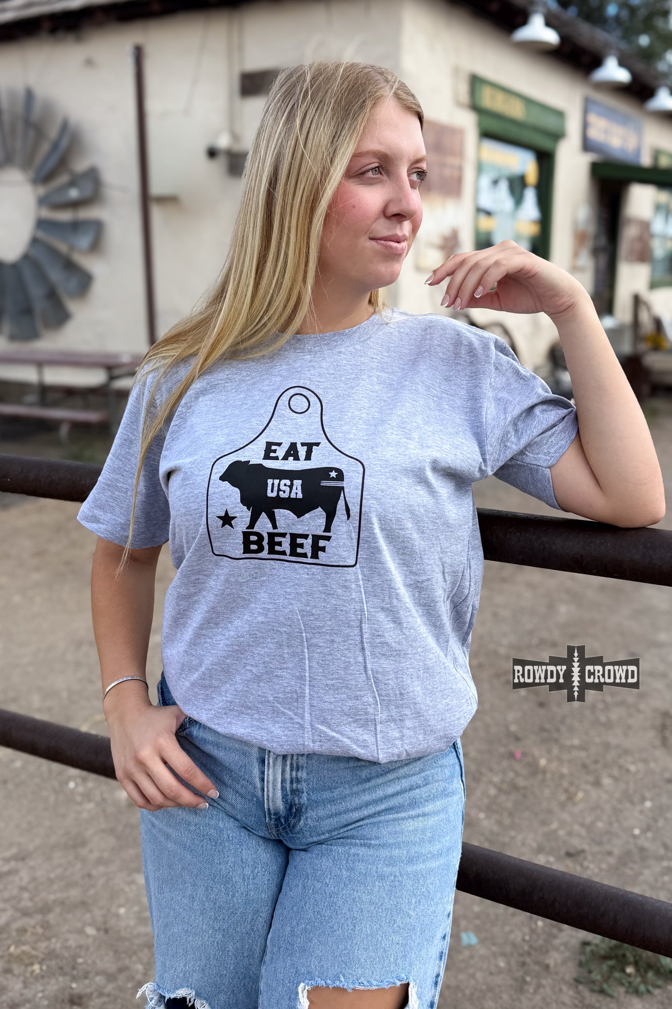 Eat USA Beef Tee