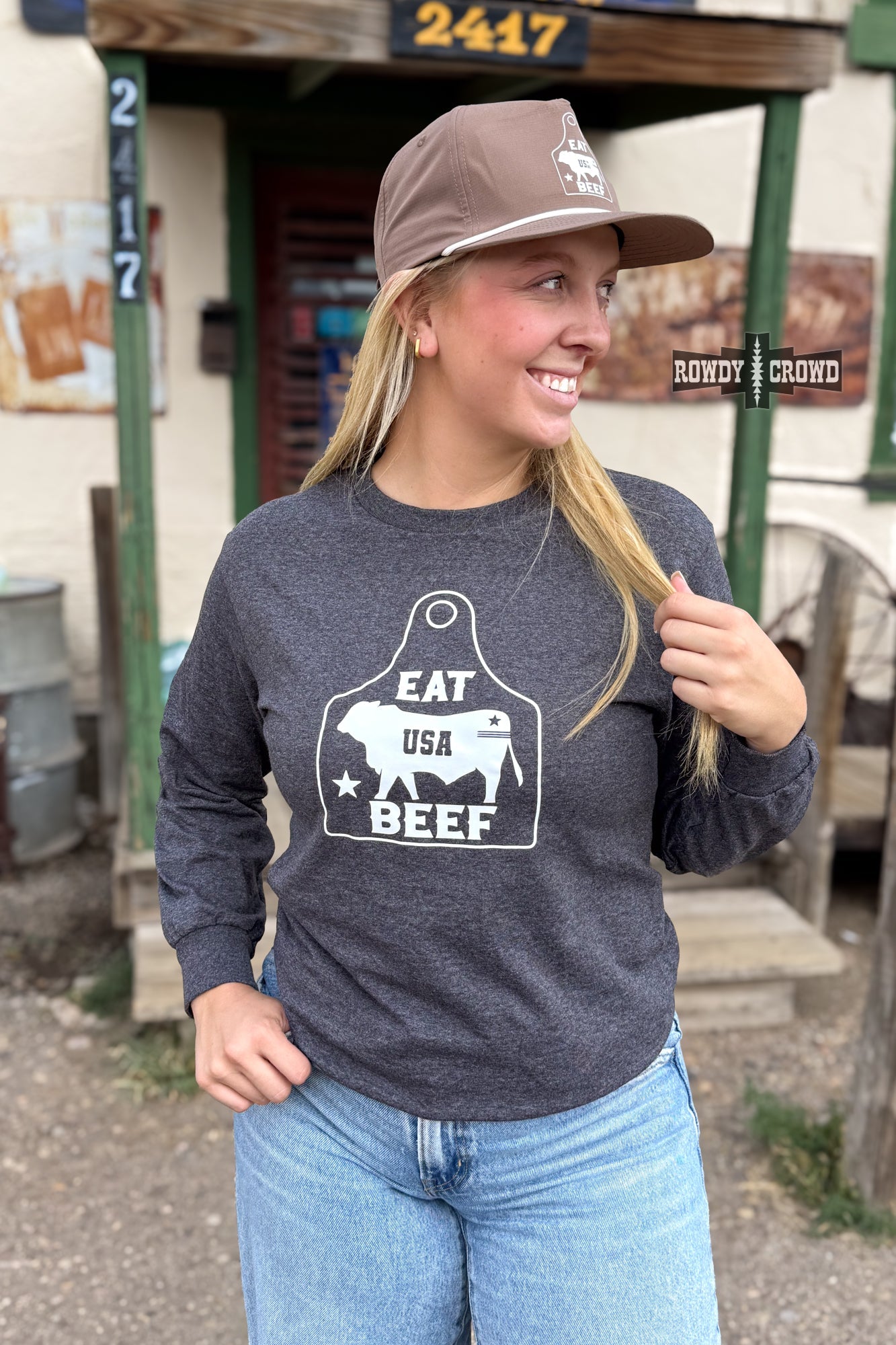 Eat USA Beef Long Sleeve